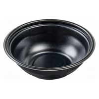 エフピコ 麺容器 MFPホット麺16小(61)鉢 黒W 4M002161 1ケース(900個(50個×18)（直送品）