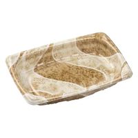 エフピコ 軽食容器 MFP角デリ20-13(37) 本体 香川茶W 4M020331 1ケース(750個(25個×30)（直送品）