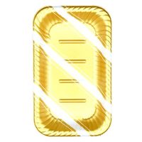 エフピコ オードブル容器 MFPティアラ角皿25-15 スラン金 4M022556 1ケース(1200個(50個×24)（直送品）