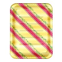 エフピコ オードブル容器 MFPティアラ角皿31-24 リッチ赤 4M031238 1ケース(200個(50個×4)（直送品）