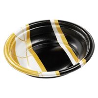 エフピコ 軽食容器 MFPデリプレ18-16 フラン金黒 4M028605 1ケース(600個(50個×12)（直送品）