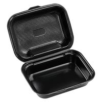 エフピコ 弁当容器 DLVボーノ23-18MFP 黒W 4M032503 1ケース(180個(30個×6)（直送品）