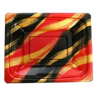 エフピコ どんぶり容器 MFP角盛重 19-15 本体 はけ嵐赤 4M041951 1ケース(600個(50個×12)（直送品）