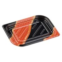 エフピコ 惣菜容器 MFPわかば20-15 波市松赤 4M092054 1ケース(750個(50個×15)（直送品）