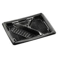 エフピコ 弁当容器 MFPかすが23-17-2 ロッド黒 4M10231B 1ケース(600個(50個×（直送品）