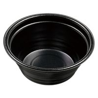 エフピコ 麺容器 DLV麺丼15(58)MFP 黒W 4M032801 1ケース(800個(50個×16)（直送品）
