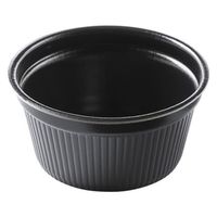 エフピコ どんぶり容器 MFPドリスカップ129-570 本体 黒W 4M29570A 1ケース(720個(30個×24)（直送品）