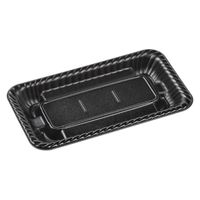 エフピコ オードブル容器 MFPティアラ角台25-14本体 黒 4M425140 1ケース(600個(50個×12)（直送品）