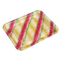 エフピコ オードブル容器 MFPティアラ角台25-19 本体 リッチ赤 4M425193 1ケース(600個(50個×12)（直送品）