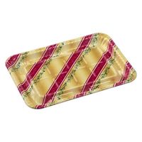 エフピコ オードブル容器 MFPティアラ角台30-21 本体 リッチ赤 4M430213 1ケース(400個(50個×8)（直送品）