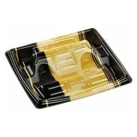 エフピコ 惣菜容器 MFPアルマ20-17 本体 輪島金 4M512017 1ケース(800個(50個×16)（直送品）