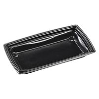 エフピコ 軽食容器 MFP温デリ25-15(33) 本体 黒W 4M53255A 1ケース(600個(50個×12)（直送品）