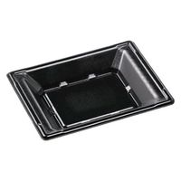 エフピコ どんぶり容器 MFP平舟丼19-15 本体 黒 4M61191A 1ケース(1200個(50個×24)（直送品）