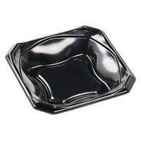 エフピコ どんぶり容器 MFPかぐら丼19-19 本体 黒 4M63191A 1ケース(900個(50個×18)（直送品）