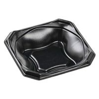 エフピコ どんぶり容器 MFPかぐら丼17-17 本体 黒 4M63171A 1ケース(900個(50個×18)（直送品）