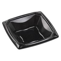 エフピコ どんぶり容器 MFPアーチ丼15-15 本体 黒 4M70151A 1ケース(1200個(50個×24)（直送品）