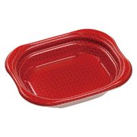 エフピコ 惣菜容器 MFP優デリ16-13(34) クロスD赤 4M811636 1ケース(1000個(50個×20)（直送品）