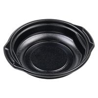 エフピコ 麺容器 MFPホット鍋18小-19(40) 黒W 4M76181A 1ケース(600個(50個×12)（直送品）