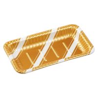 エフピコ オードブル容器 MFPティアラ角皿25-14 スラン金 4M925146 1ケース(600個(50個×12)（直送品）