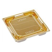 エフピコ 寿司容器 鈴音3-3PT 本体 金 52623308 1ケース(600個(50個×12)（直送品）