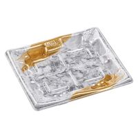 エフピコ 刺身容器 陶彩19-17 本体 あや筆金 59901917 1ケース(800個(50個×（直送品）