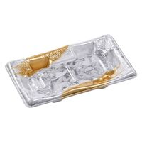 エフピコ 刺身容器 陶彩19-11 本体 あや筆金 59901911 1ケース(1200個(50個×24)（直送品）