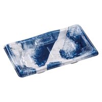 エフピコ 刺身容器 陶彩19-11 本体 陶ぞめ紺 59921911 1ケース(1200個(50個×24)（直送品）