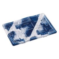 エフピコ 刺身容器 陶彩24-17 本体 陶ぞめ紺 59922417 1ケース(600個(50個×12)（直送品）