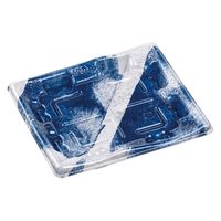 エフピコ 刺身容器 陶彩19-17 本体 陶ぞめ紺 59921917 1ケース(800個(50個×16)（直送品）