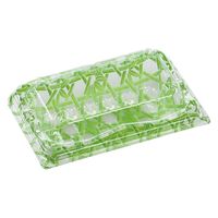 エフピコ フードパック SA氷河15-10 竹あみ緑 76221510 1ケース(1600個(50個×32)（直送品）