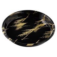 エフピコ 寿司桶 新5人桶(10枚包装) 箔しぶ金 73257151 1ケース(100個(10個×（直送品）