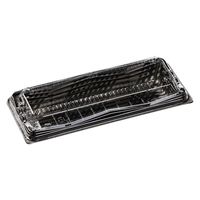 エフピコ フードパック SA氷河24-10 グレイス黒 76242410 1ケース(800個(50個×16)（直送品）