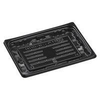 エフピコ 軽食容器 FTプレイン18-13(20) 黒 79060041 1ケース(900個(50個×18)（直送品）