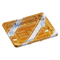 エフピコ 惣菜容器 FTプレイン13-11(20) スラン金 79060099 1ケース(1800個(50個×36)（直送品）