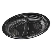 エフピコ 弁当容器 MSD-ランチ70-1 本体 黒 7E154071 1ケース(600個(50個×12)（直送品）