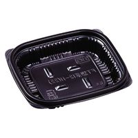 エフピコ 軽食容器 MSD惣菜12-11(22) 黒 7E181212 1ケース(1800個(50個×36)（直送品）