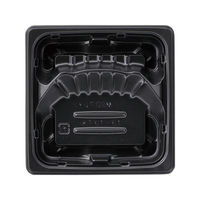 エフピコ 惣菜容器 MSDプレイン13-13TK 黒 7E262009 1ケース(1600個(50個×32)（直送品）