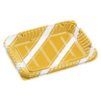 エフピコ オードブル容器 MSDティアラプレート26-20スラン金 7E332623 1ケース(400個(50個×8)（直送品）