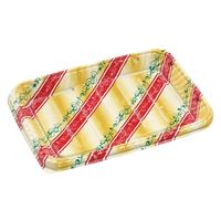 エフピコ オードブル容器 MSDティアラプレート31-22リッチ赤 7E333127 1ケース(300個(50個×6)（直送品）