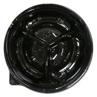 エフピコ オードブル容器 シャトープラッター丸10 本体 黒 7E380110 1ケース(400個(25個×16)（直送品）