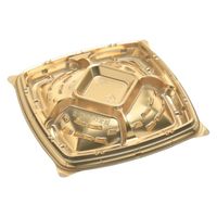 エフピコ オードブル容器 シャトープラッター角30 本体 金 7E385030 1ケース(200個(10個×20)（直送品）