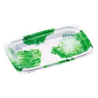 エフピコ 軽食容器 MSD惣菜18-11(22) Gレタス 7E471812 1ケース(1200個(50個×24)（直送品）