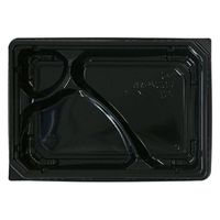 エフピコ 弁当容器 MSD穂高膳23-17-1 黒 7E513171 1ケース(600個(50個×12)（直送品）