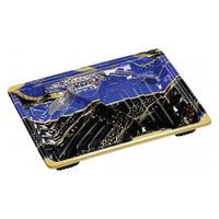 エフピコ 弁当容器 MSDアコード23-17-1万彩青 7E962320 1ケース(800個(50個×16)（直送品）