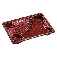 エフピコ 弁当容器 MSDアコード23-17-3Mエンジ 7E962326 1ケース(800個(50個×16)（直送品）