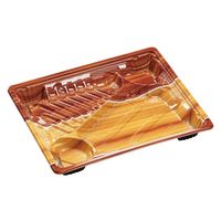 エフピコ 弁当容器 MSDアコード23-19-1もえぎ茶 7E972321 1ケース(600個(50個×12)（直送品）