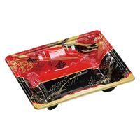 エフピコ どんぶり容器 MSDアコード重19-15(37)万彩赤 7E981917 1ケース(1000個(50個×20)（直送品）