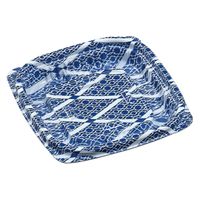 エフピコ 惣菜容器 MSD惣菜11-11(16) ひし格子青 7M211111 1ケース(2000個(50個×40)（直送品）