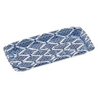 エフピコ 惣菜容器 MSD惣菜23-11(22) ひし格子青 7M212312 1ケース(900個(50個×18)（直送品）