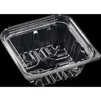 エフピコ 透明トレー クリアBOX13-13(46)エコOP 7N870135 1ケース(900個(50個×18)（直送品）